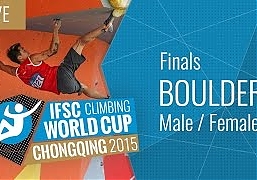Andrzej Mecherzyński-Wiktor w finale Pucharu Świata w Boulderingu – TRANSMISJA LIVE