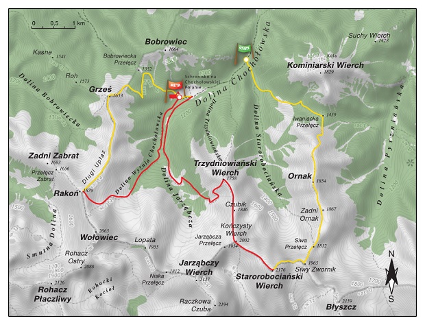 Mapa Skiturowy Memoriał Oppenheima