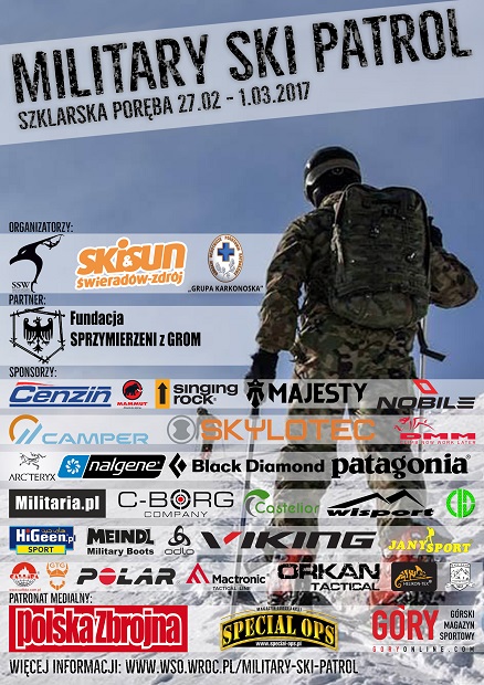 Military Ski Patrol Szklarska Poręba - plakat