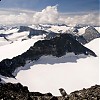  Widok ze szczytu na lodowiec Styggebrean