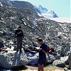  nasz obóz na Untere Plateu 2950 m