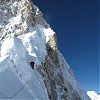  Wspinaczka powyżej czwartego obozu. Fot. Christian Trommsdorff / www.climbing.com