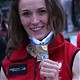  Edyta Ropek z brązowym medalem PŚ w Trento, fot. A. Kamiński