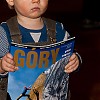  Jeden z najmłodszych czytelników GÓR, którzy odwiedzili imprezę. Fot. Piotr Drożdż / Magazyn GÓRY
