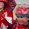  Kirgiskie dziewczynki w jednej z kirgiskich osad w Małym Pamirze