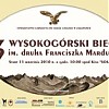  Logo III Wysokogórski Bieg im. druha Franciszka Marduły