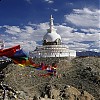  Shanti Stupa w Leh