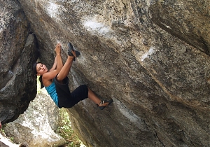 Megan Mascarenas radzi sobie w skałach
