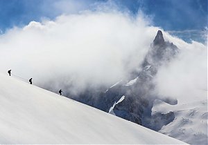 Hervé Barmasse poleca drogi w masywie Mont Blanc