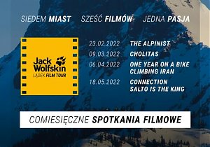 Wyrusz w filmową podróż na Jack Wolfskin Lądek Film Tour!