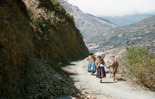 Rejon Ancohuma – w drodze do wioski