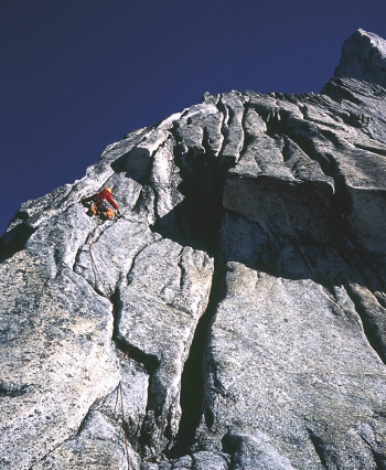 Wspinaczka alpejska w wykonaniu Filipa Zagórskiego